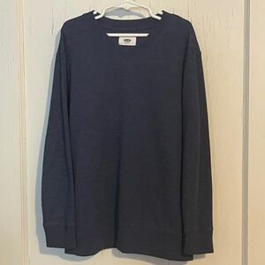 Boys/kids Old Navy dark blue vneck sweater
